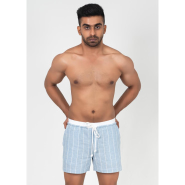 Bluwito Linen Short...