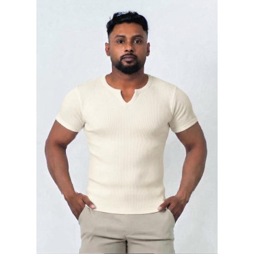 VANILLA Rib T Shirt