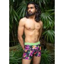 Bobby Printed Swim Trunk - Green